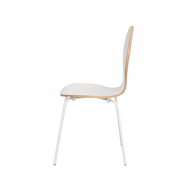 RO Fusio Dining Chair White/White